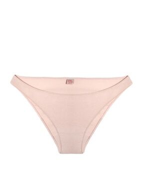Only Hearts Organic Cotton Bikini Panty - Bone - Medium - NWT